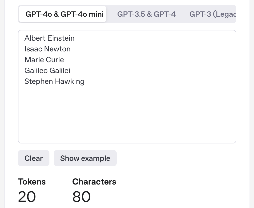 OpenRouter tokenization