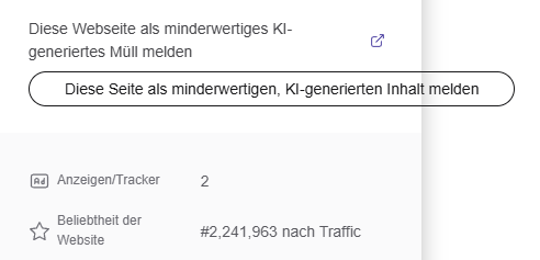 Screenshot of the problem