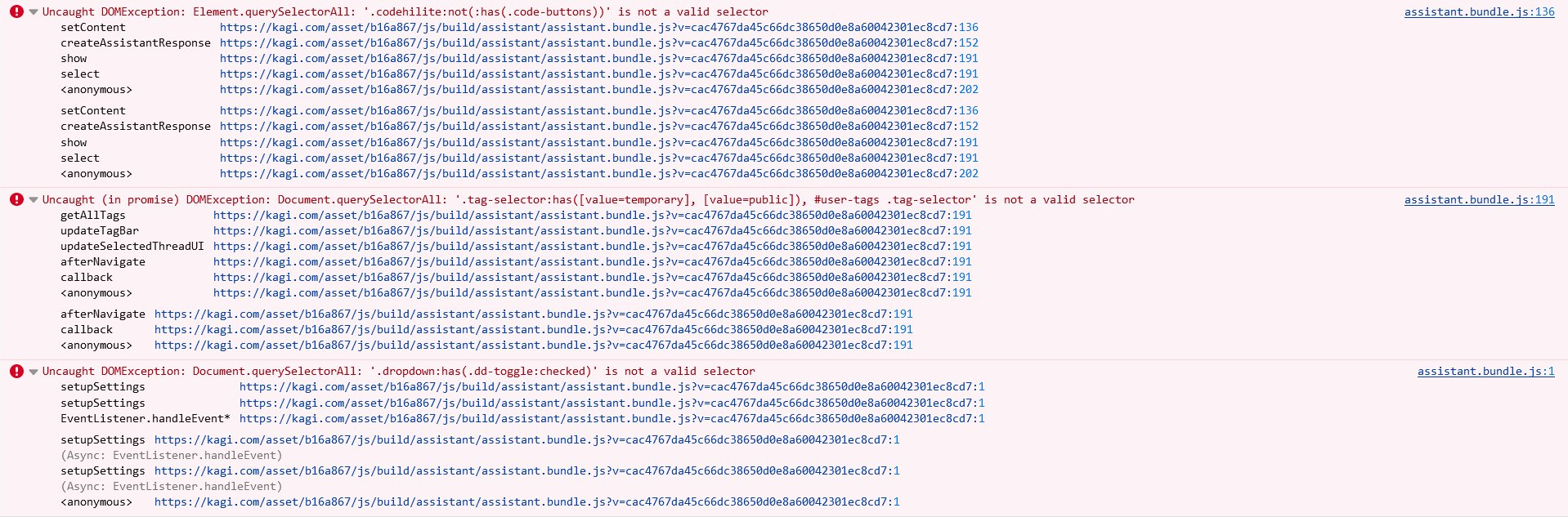 followupquestionhanging-consoleerrors-assistantpage-kagiassistant-20260403.png Console errors at Assistant page (follow up question)