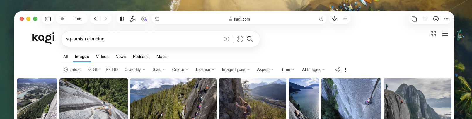 screenshot-2026-09-16-at-120414.png {A screenshot of a set of image results for the query “squamish climbing”, not exhibiting graphical bugs.}